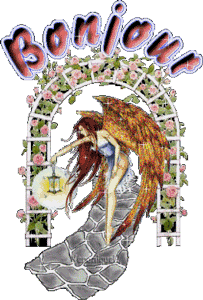 Gif bonjour ange